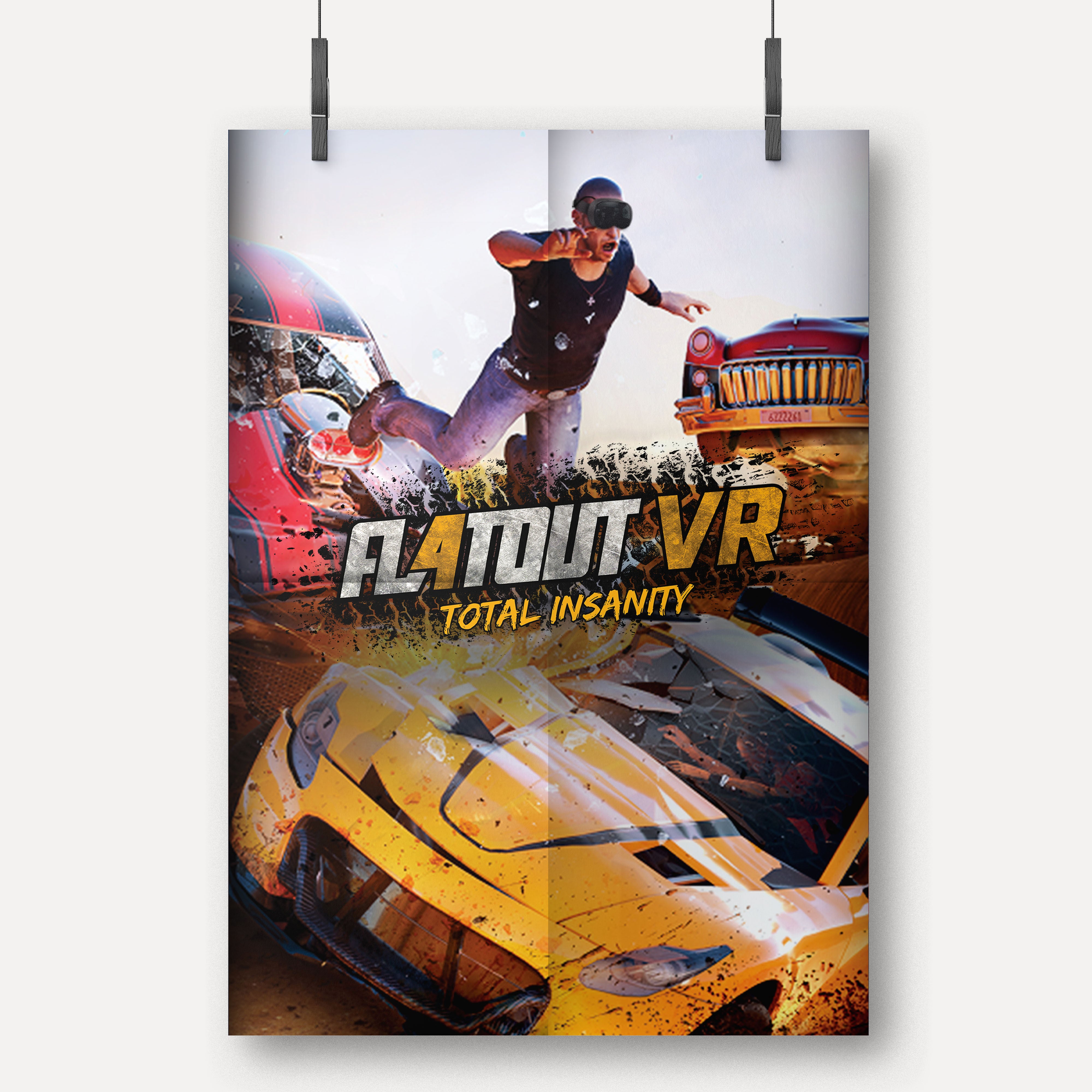 FlatOut 4 VR Game Art - Poster