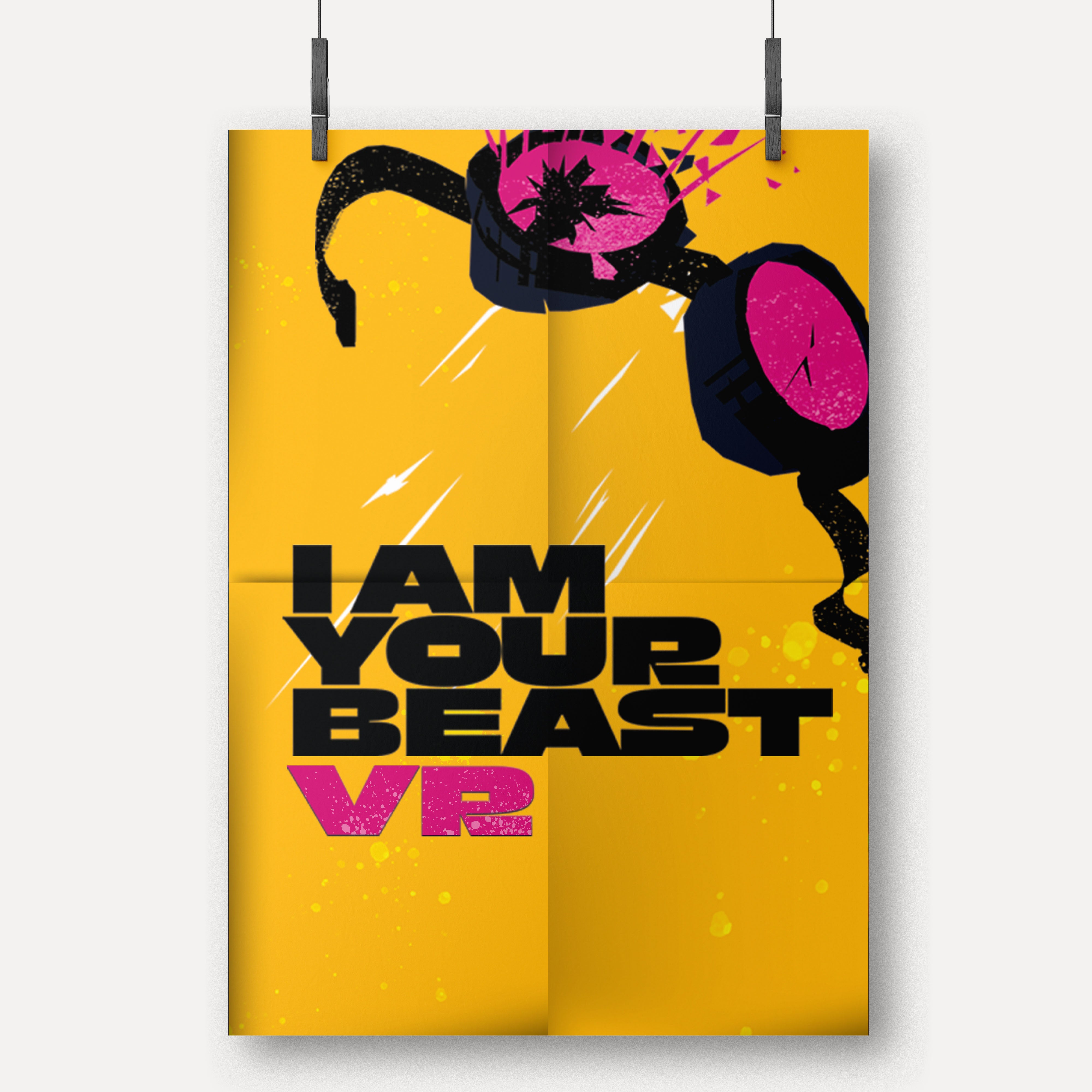 I Am Your Beast VR Game Art - Poster