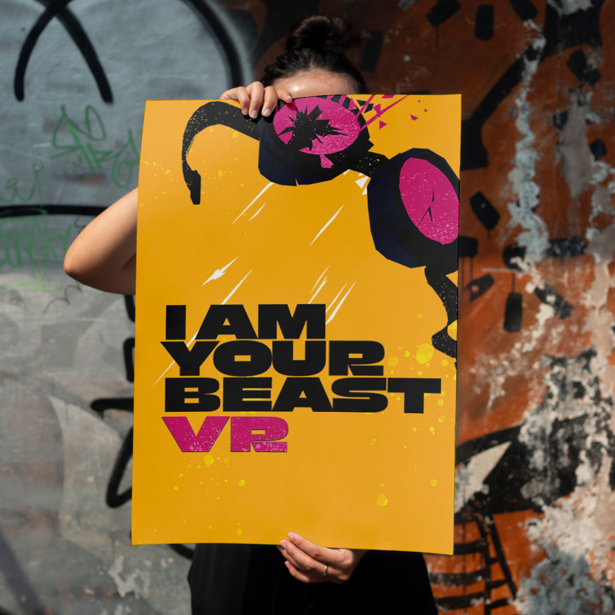 I Am Your Beast VR Game Art - Poster