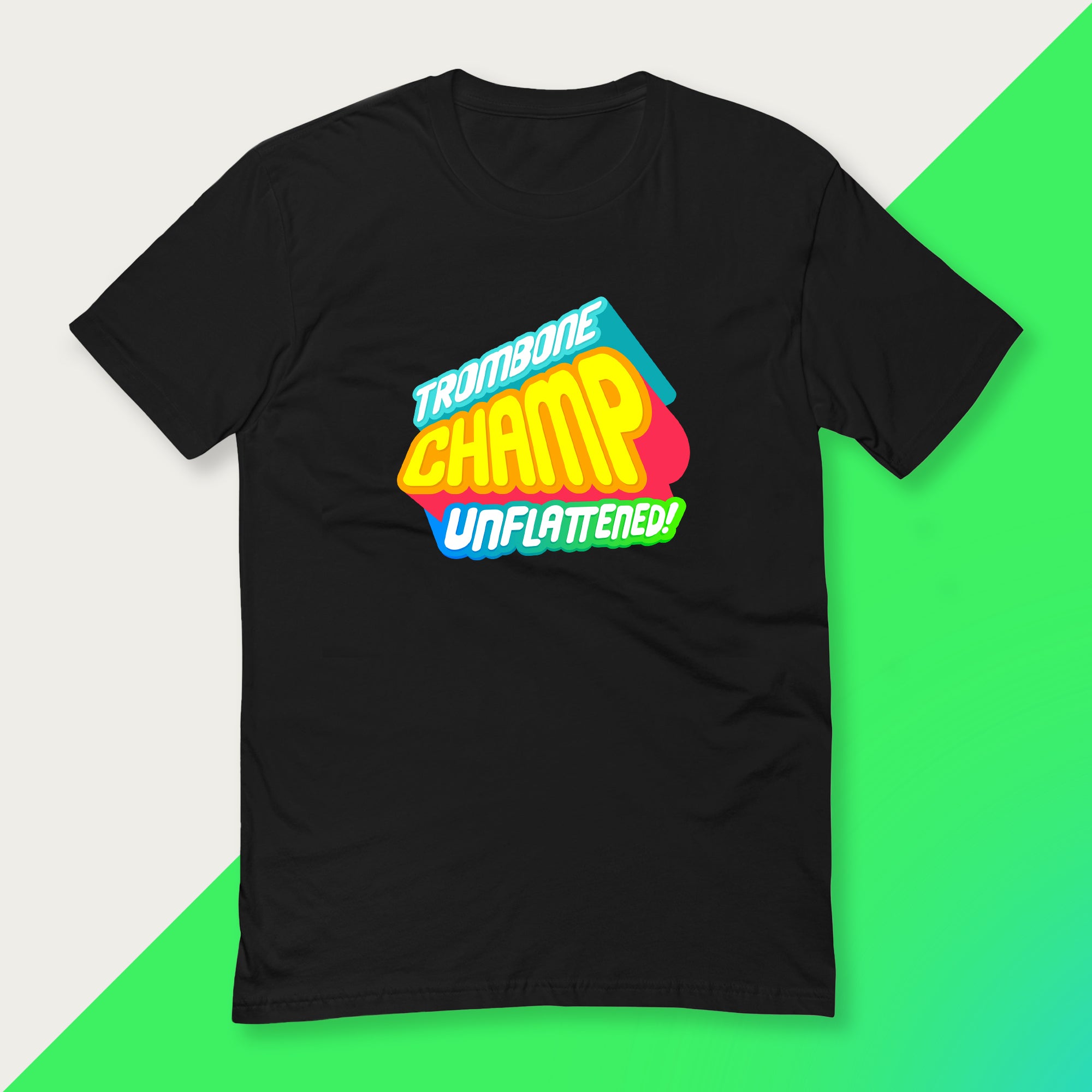 Trombone Champ Unflattened Short Sleeve T-shirt