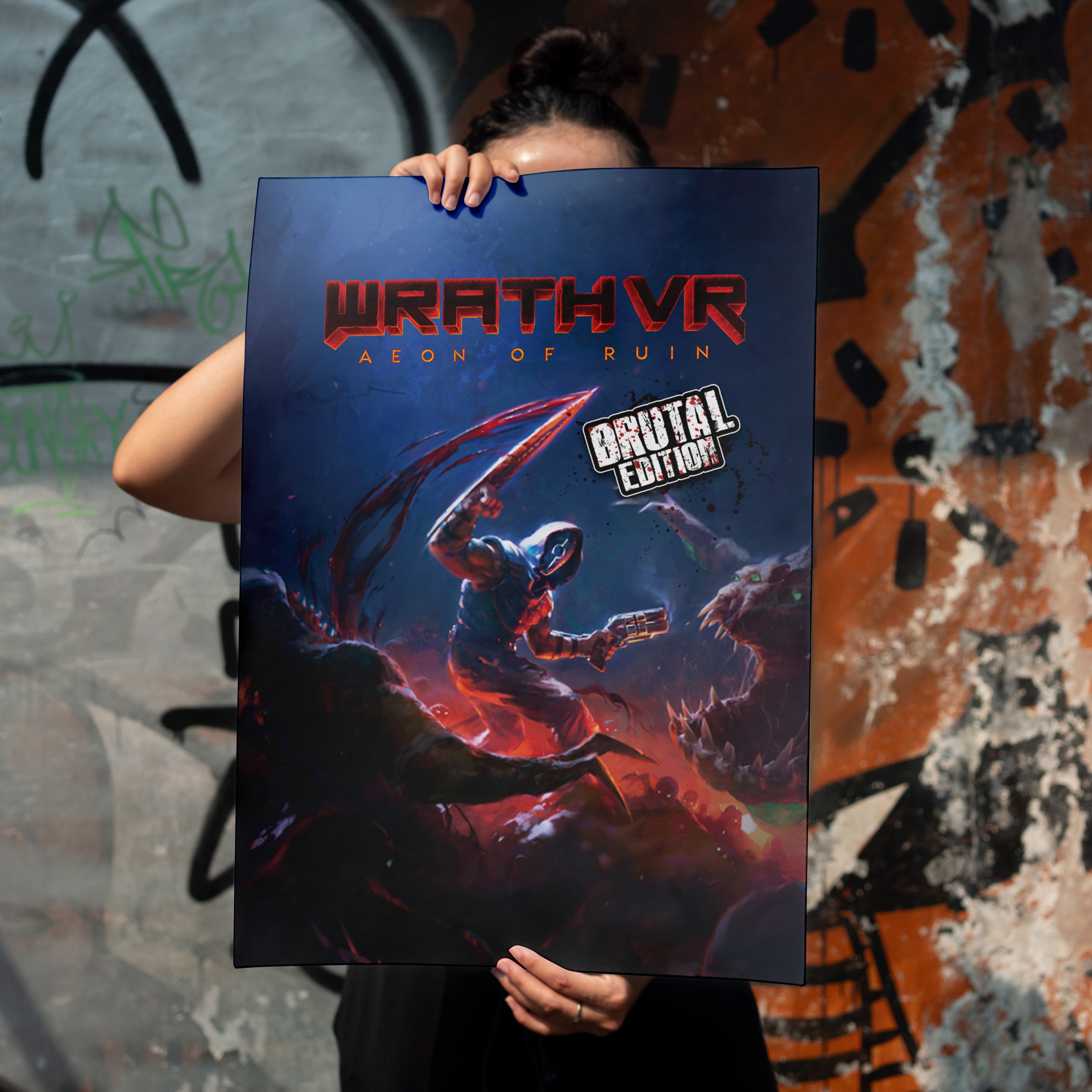 Wrath VR Game Art - Poster