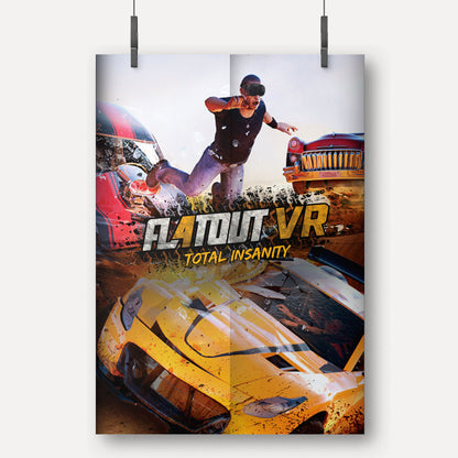 FlatOut 4 VR Game Art - Poster