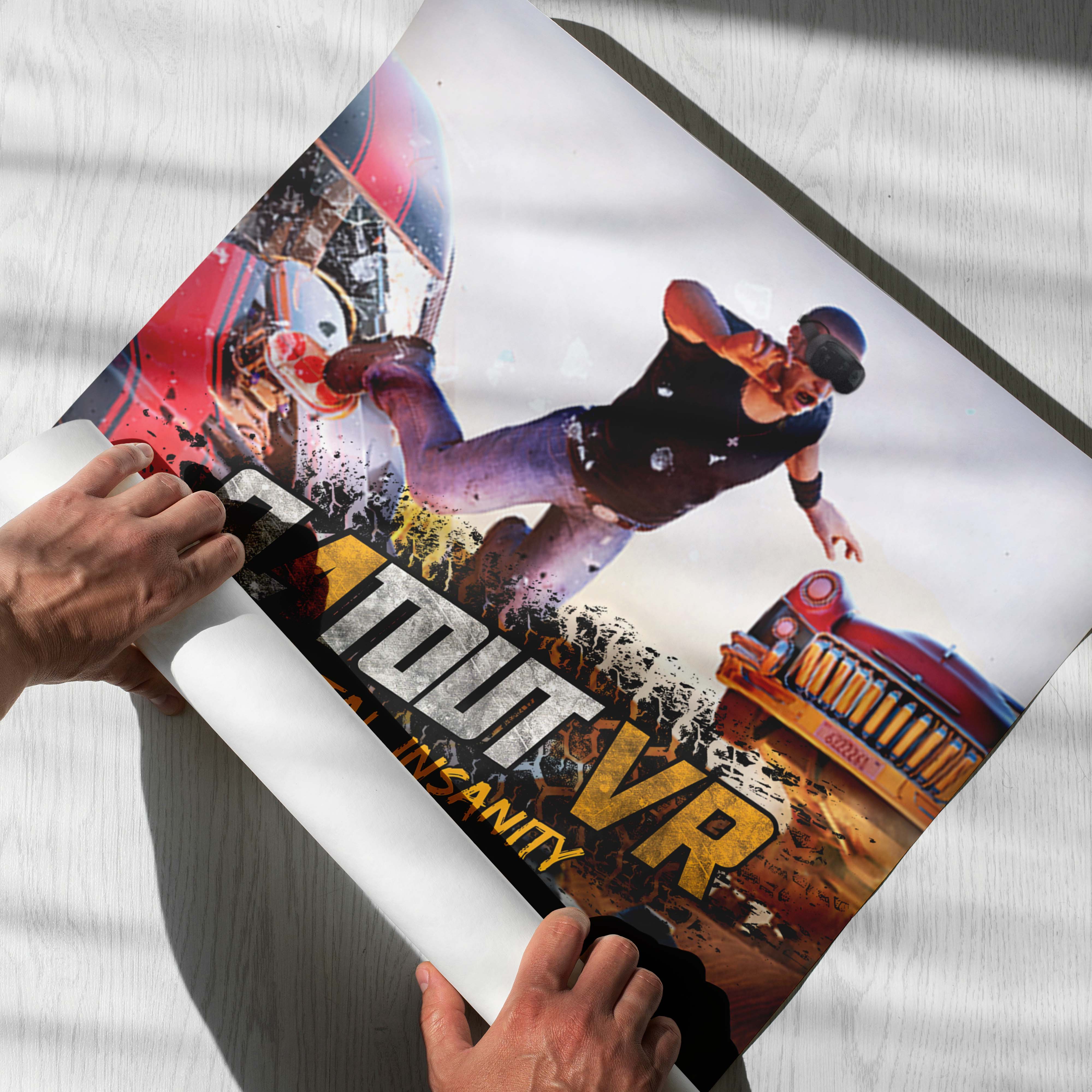 FlatOut 4 VR Game Art - Poster