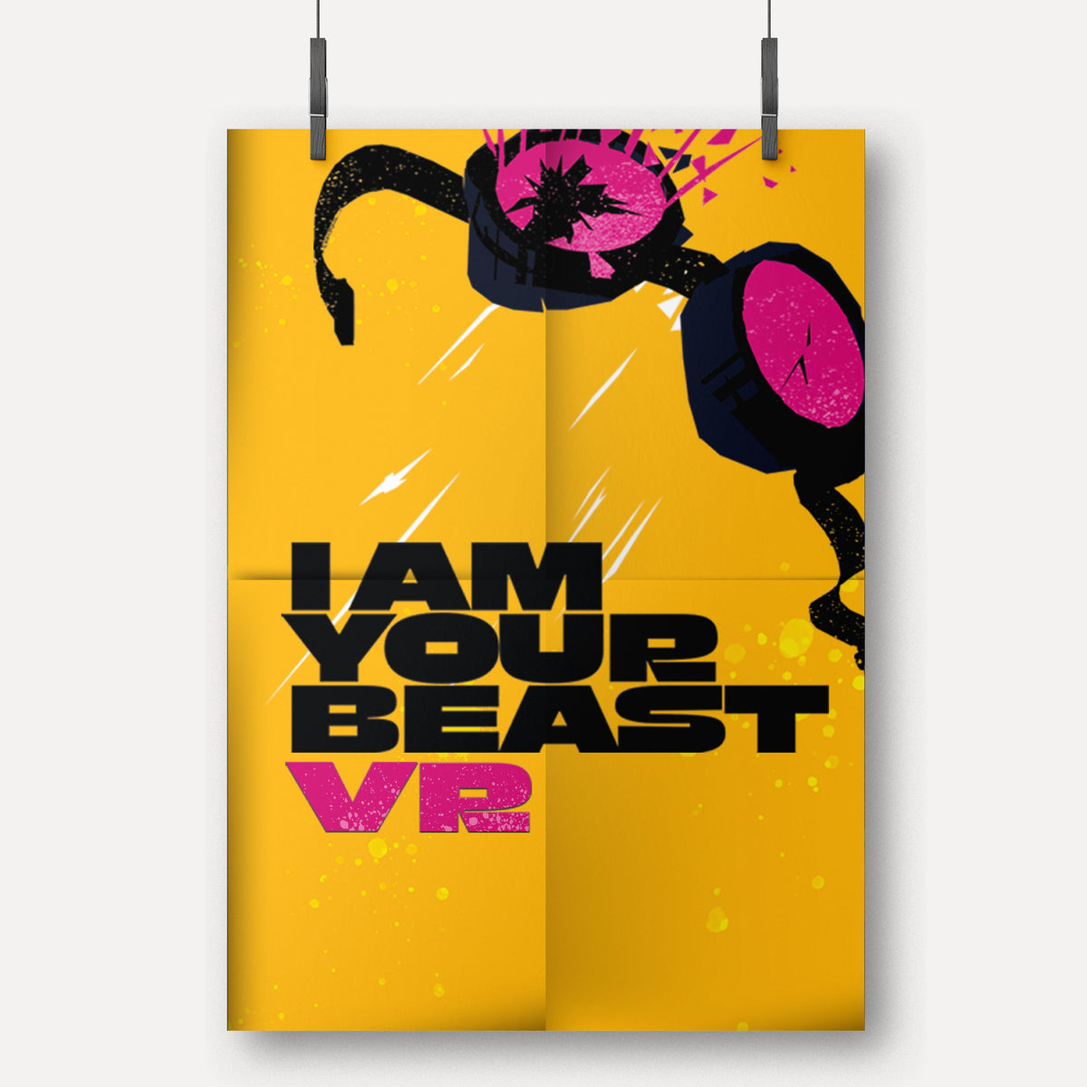 I Am Your Beast VR Game Art - Poster