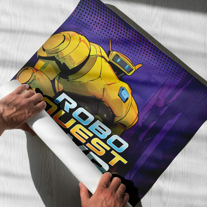 Roboquest VR Game Art - Poster