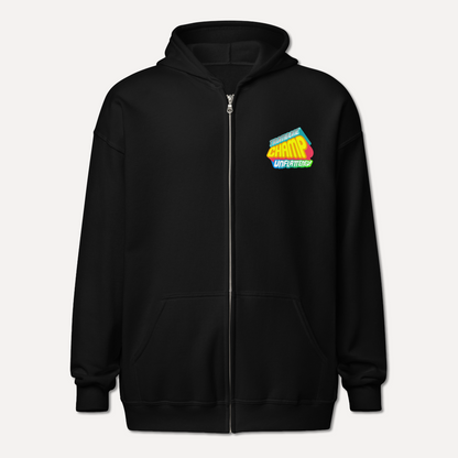 Trombone Champ: Unflattened! - Zip Up Hoodie