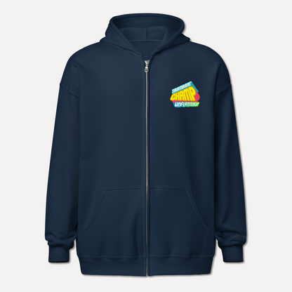 Trombone Champ: Unflattened! - Zip Up Hoodie
