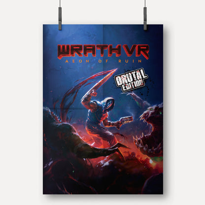 Wrath VR Game Art - Poster